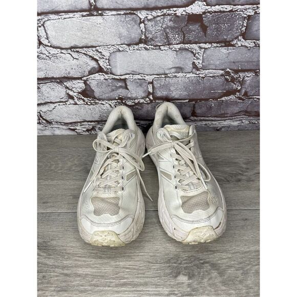 Hoka One Vibram Mafate Speed 2 White Synthetic Running Shoes Women 38EU/6.5M US - Picture 11 of 16